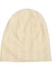 styleBREAKER Feinstrick Beanie Mütze in Creme-Beige