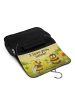 Mr. & Mrs. Panda Beautycase Bienen Paar Design mit Spruch in Weiß