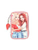 Depesche 2-Fach Federtasche HEART TO HEART TOPModel 5,5 x 12 x 19 cm rosa in rosa