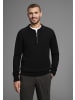 Bruno Banani Strickpullover in schwarz