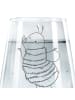 Mr. & Mrs. Panda Trinkglas Hummel flauschig ohne Spruch in Transparent