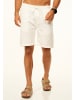 CARISMA Shorts - für Herren in Leinen-Optik als Kurze Hose - Sommershorts in Ecru