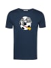 GreenBomb T-Shirt Football Sloth in Marineblau