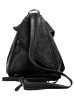 Bruno Banani Rucksack echt Leder in schwarz
