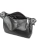 Mandarina Duck Umhängetasche Mellow Leather Lux Small Crossover ZLT52 in Graphite