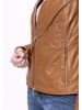 JILANI Damen Lederjacke in Cognac