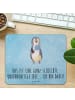 Mr. & Mrs. Panda Mousepad Pinguin Lolli mit Spruch in Eisblau