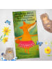 Mr. & Mrs. Panda Handtuch Fuchs Ballerina Design mit Spruch in Weiß