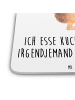 Mr. & Mrs. Panda Gläseruntersetzer Igel Kuchenstück mit Spruch in Weiß