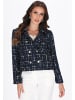 faina Women Blazer in navy multicolor