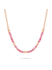 s.Oliver Halskette Colorful Beads in roségold
