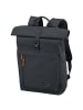 travelite Basics Rollup - Rucksack 60 cm (ice blue) in anthrazite