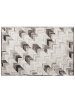 Beliani Kurzflor ARSUZ in Grau/Braun/Beige - (W) 140 x (H) 1 x (L) 200 cm