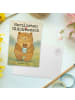 Mr. & Mrs. Panda Grußkarte Bär Baby Design mit Spruch in Weiß