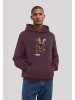 F4NT4STIC Hoodie Guardians Of The Galaxy Vol2 Groot Tape in maroon