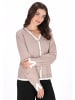 usha BLACK LABEL Women Cardigan in taupe offwhite
