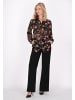 Albee Women Bluse in Schwarz Mehrfarbig