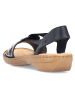 rieker Sandalette in schwarz