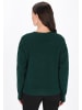 Usha Women Cardigan in dark green melange