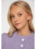 myMo Damen Strickjacke in Lila Melange