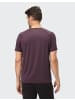 Joy Sportswear T-Shirt JULES in deep burgundy melange