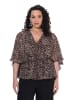 Ulla Popken Bluse in helles champagner