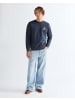 Wrangler Sweatshirt Embroidery Crew in Navy