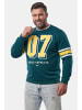 Men Plus Sweatshirt in tannengrün