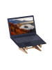 relaxdays Laptop-Ständer in Natur - (B)21 x (H)11,5 x (T)21 cm