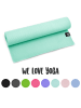 zenpower Yogamatte " We Love Yoga 183x60x0,6 cm " in mint