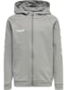 Hummel Baumwoll-Hoodie Hmlgo Kids Cotton Zip Hoodie in GREY MELANGE