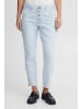 Pulz Jeans PZMALVINA Loose fit in Bleached Blue Denim