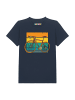 wat? Apparel T-Shirt Retro Bike in Dunkelblau