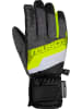 Reusch Fingerhandschuh Dario R-TEX XT Junior in black melange/safety yell