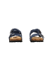 Divine Factory Lederpantolette Kind Noga Orion Edge Blau