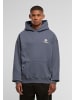 PEGADOR PEGADOR PEGADOR Fullam Oversized Hoodies in washed shadow blue