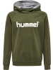 Hummel Hummel Cotton Kapuzenpullover Hmlgo Multisport Kinder Atmungsaktiv in GRAPE LEAF