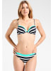 Kangaroos Bikini-Hose in schwarz-weiß
