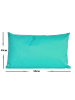 JACK 2er Set Outdoor Kissenhülle 40x60cm in Aqua