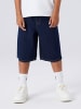 name it Bermuda Shorts Nkmben Skater Denim in dark blue denim