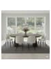 ebuy24 Essgruppe Tokyo Elegance 7-teilig Smoked 120 x 120 cm