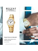 Regent Analog-Armbanduhr Regent Metallarmband gold mittel (ca. 32mm)