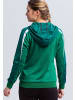 erima Liga 2.0 Trainingsjacke mit Kapuze in smaragd/vergreen/weiss