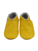 Bemesu Baby Krabbelschuhe aus Leder, weiche Lauflernschuhe mit rutschfester Sohle 