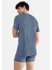 Sloggi Unterhemd / Shirt Kurzarm SLG Base Soft in Cloudy blue