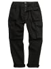 STHUGE Cargohose lang in schwarz