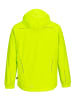 First B Funktionsjacke "Arian", Übergangsjacke, Regenjacke, Männer Outdoorjacke, Wandern, in neon yellow