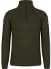 Normani Outdoor Sports Herren Troyer-Pullover Höntrup in Oliv