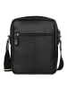 Bugatti Ryan Umhängetasche Leder 23 cm schwarz
