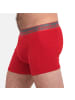 Bamboo Basics Boxershort 3er Pack in Rot/Blau/Blau